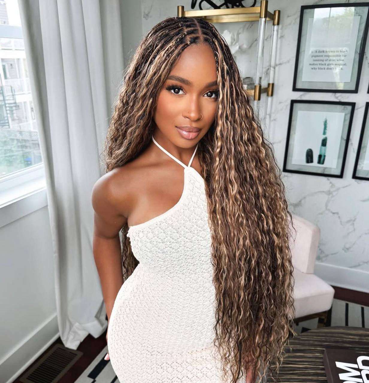 Brazilian Deep Wave Bulk Braiding Hair, 100% Virgin Human Hair