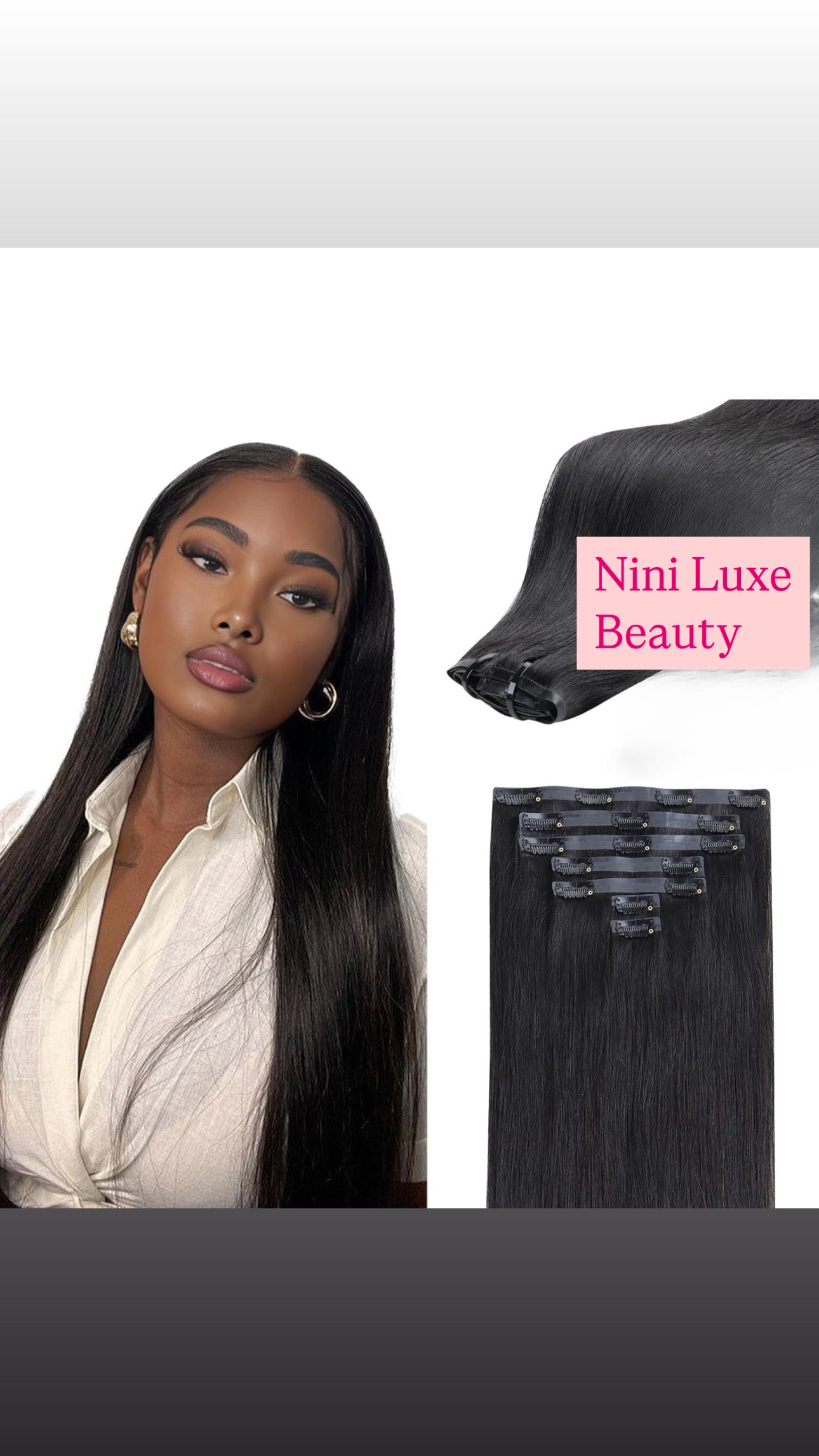 Undetectable Clip-ins, Virgin Human Hair Extensions