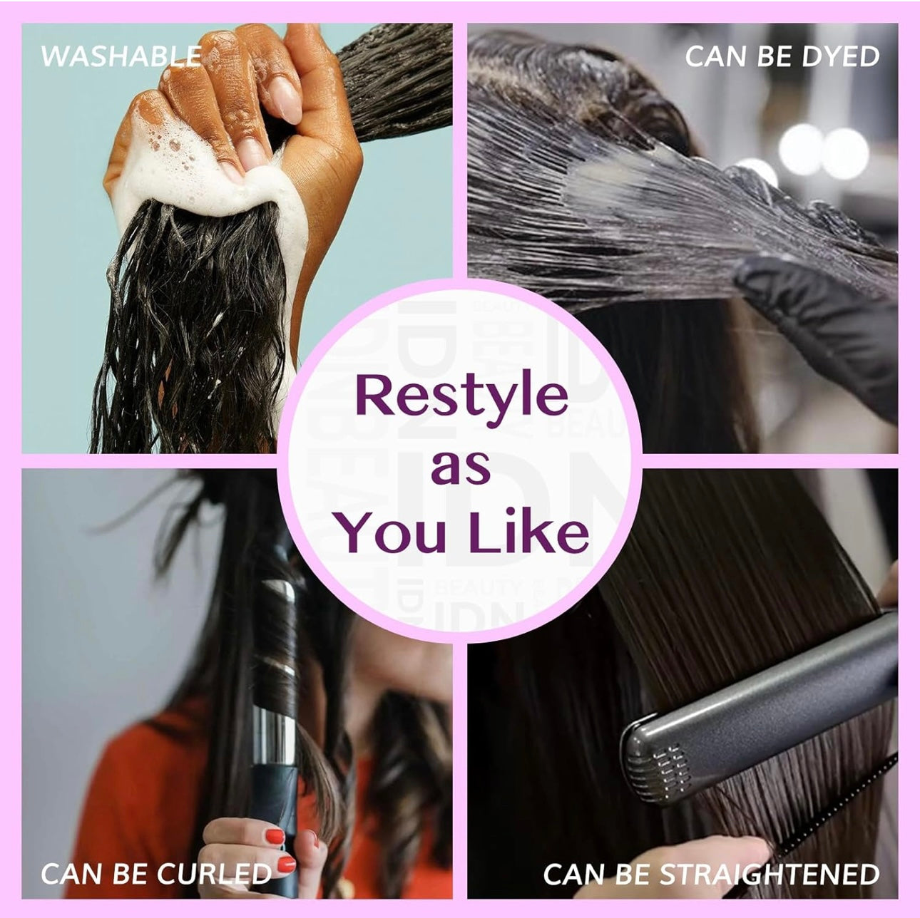 Undetectable Clip-ins, Virgin Human Hair Extensions