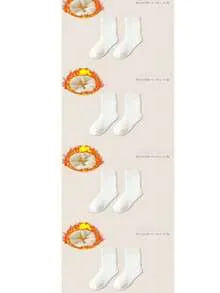 4pairs Women Warm Socks Thick Thermal Terry Socks For Winter Crew Socks